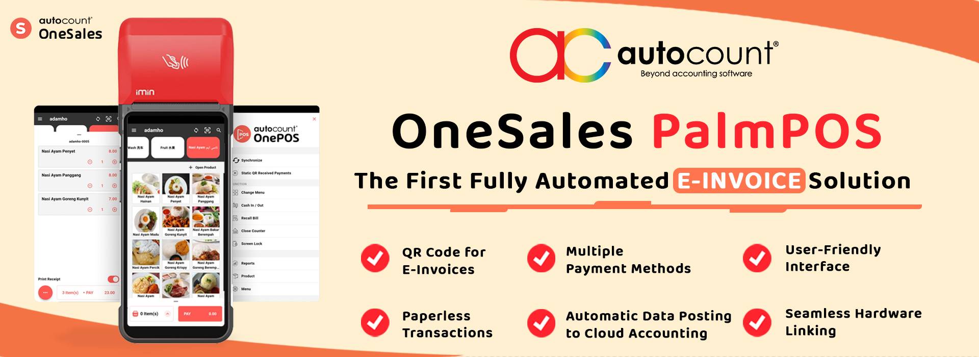 AutoCount OneSales PalmPOS